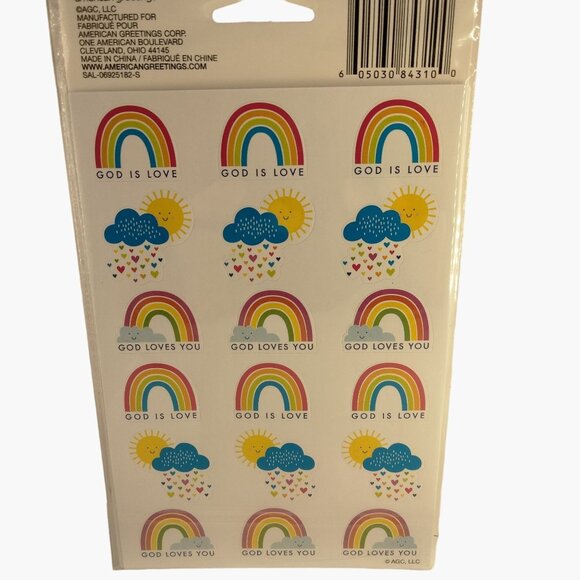 American Greetings Sunday School Sticker 168  Teacher Reward Faith Joy Christian - Picture 7 of 8